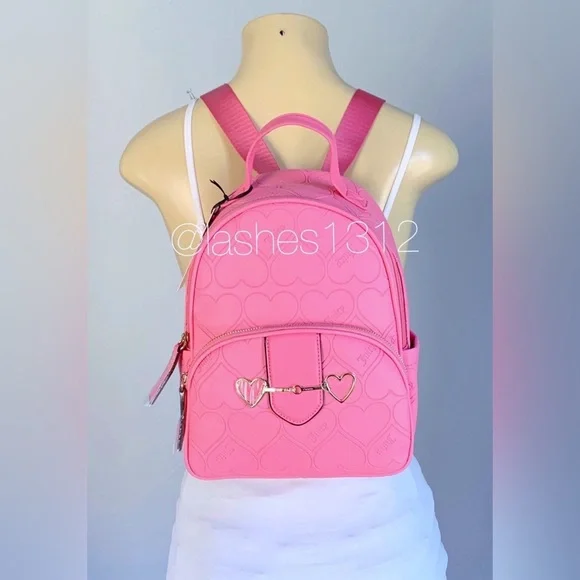 Juicy Couture Pink Heart Backpack - Picture 7 of 7